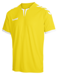 TSHIRT HUMMEL CORE SS POLY JERSEY JAUNE