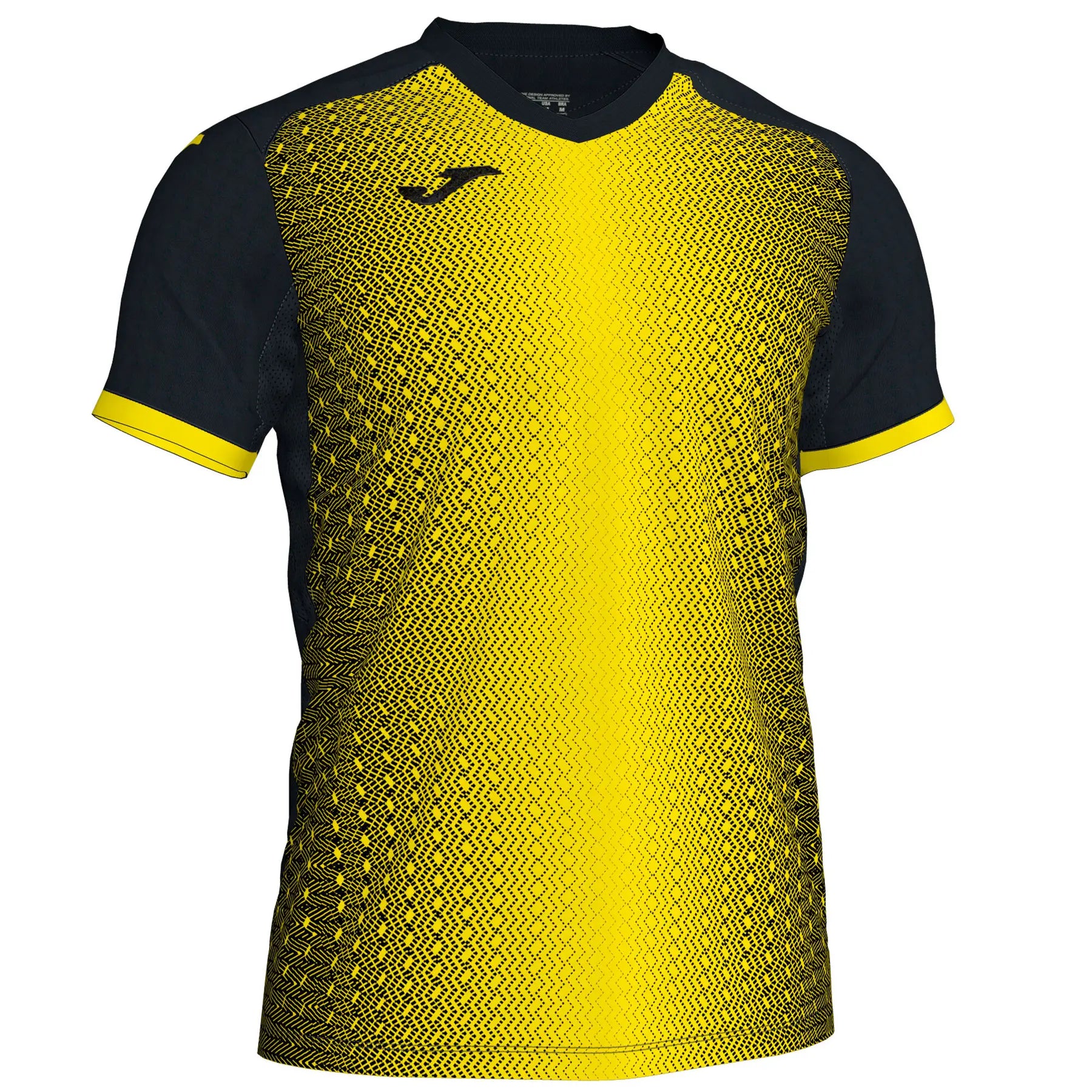 TSHIRT JOMA SUPERNOVA HOMME JAUNE NOIR