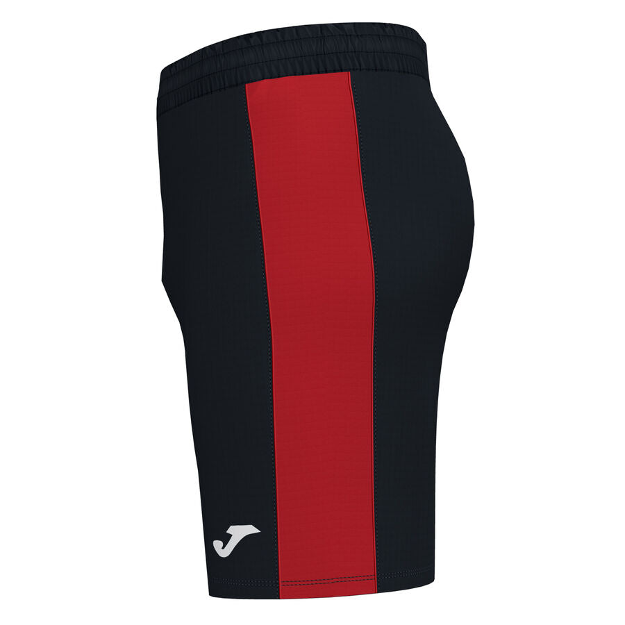 SHORT JOMA MAXI MEN NOIR/ROUGE