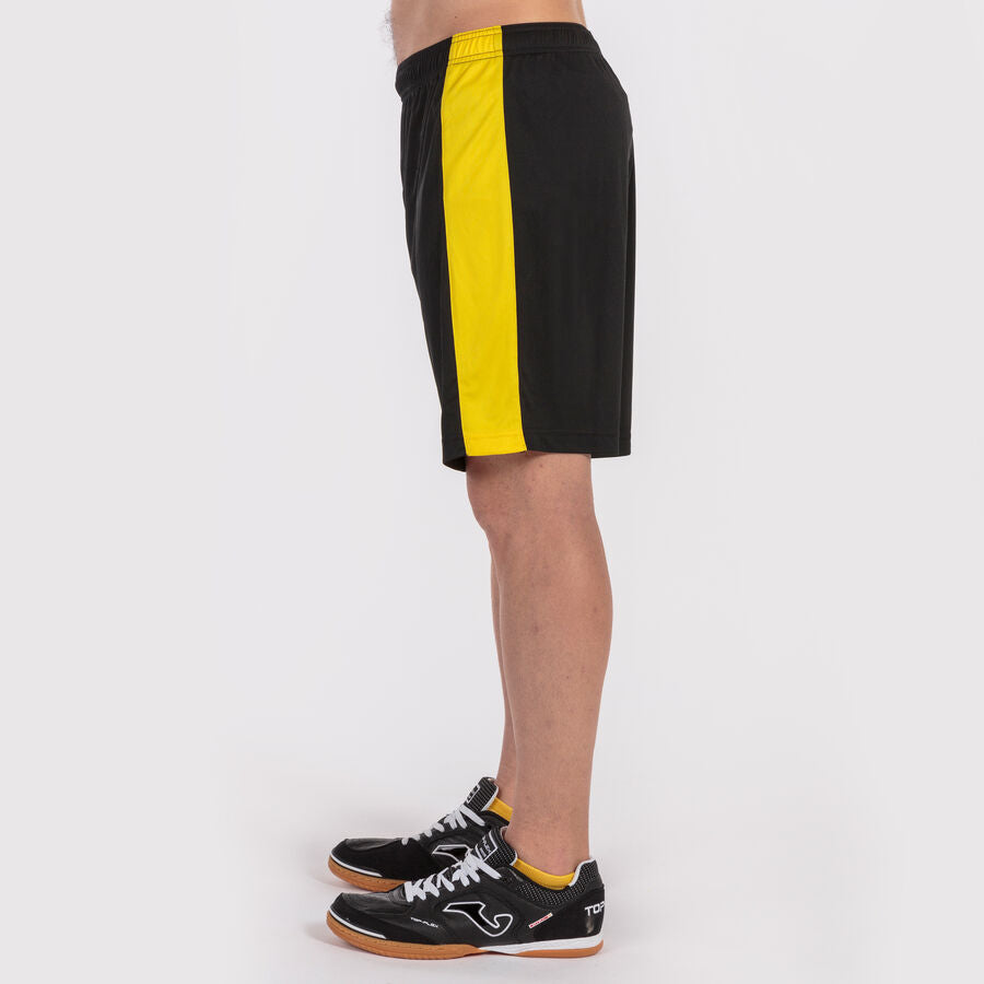 SHORT JOMA MAXI MEN NOIR/JAUNE
