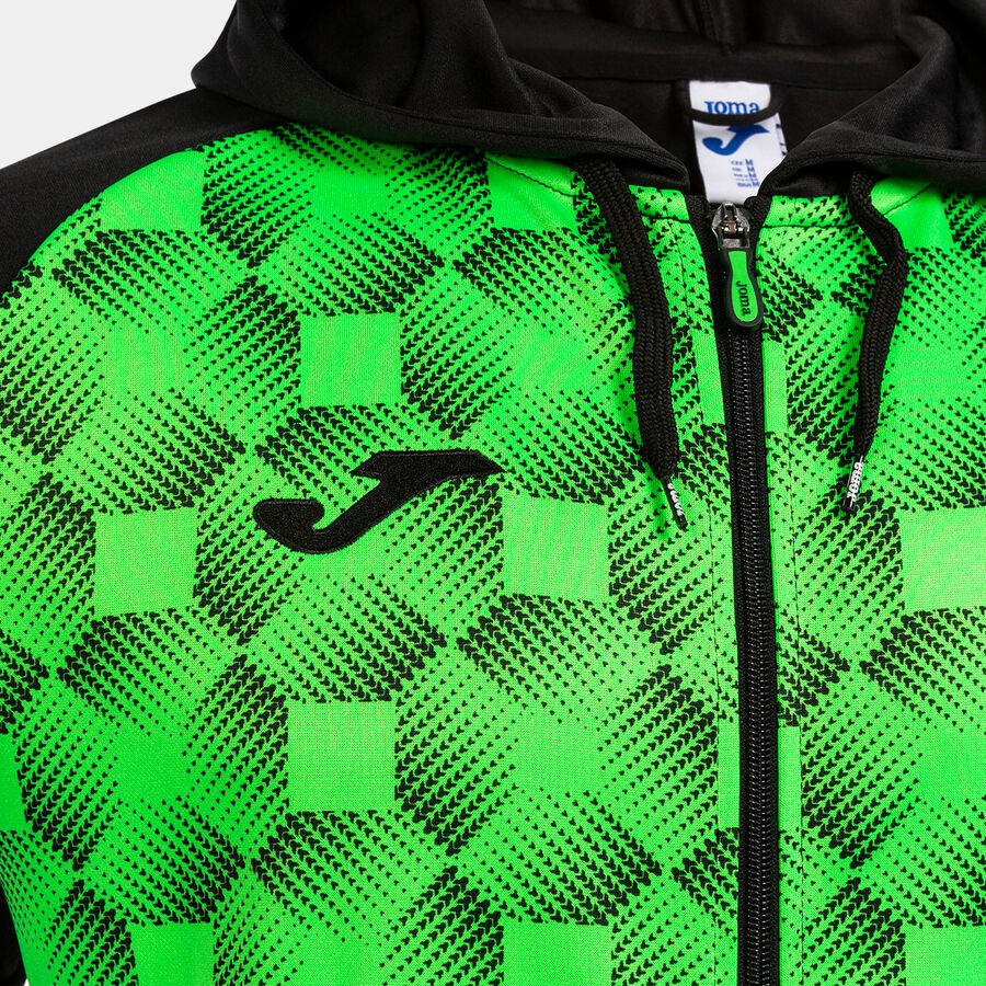 VESTE JOMA SUPERNOVA MEN VERT FLUO/NOIR
