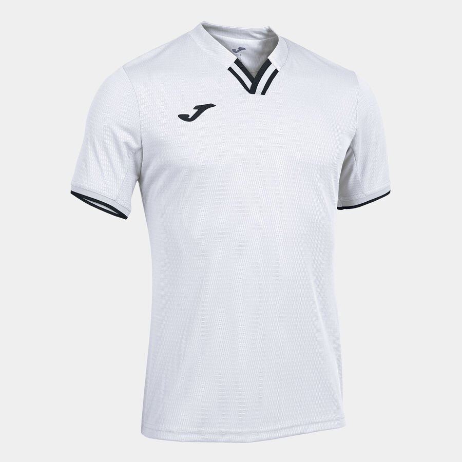 TSHIRT JOMA TOLETUM IV Homme BLANC NOIR