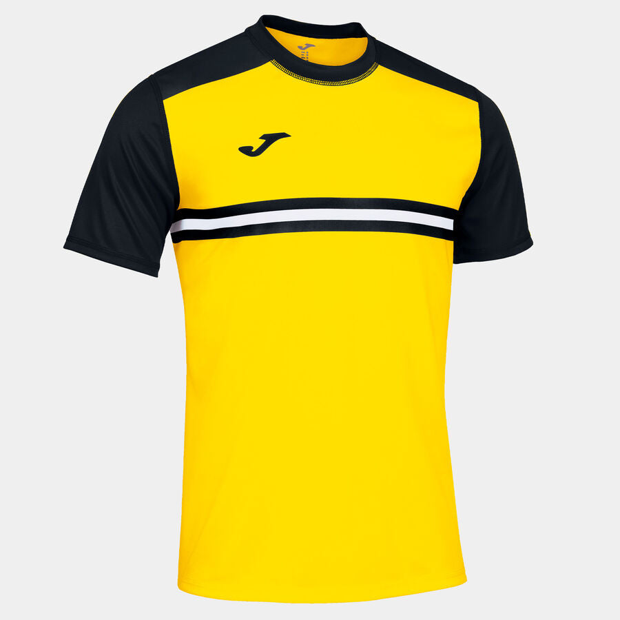 TSHIRT JOMA HISPA IV MEN JAUNE/NOIR
