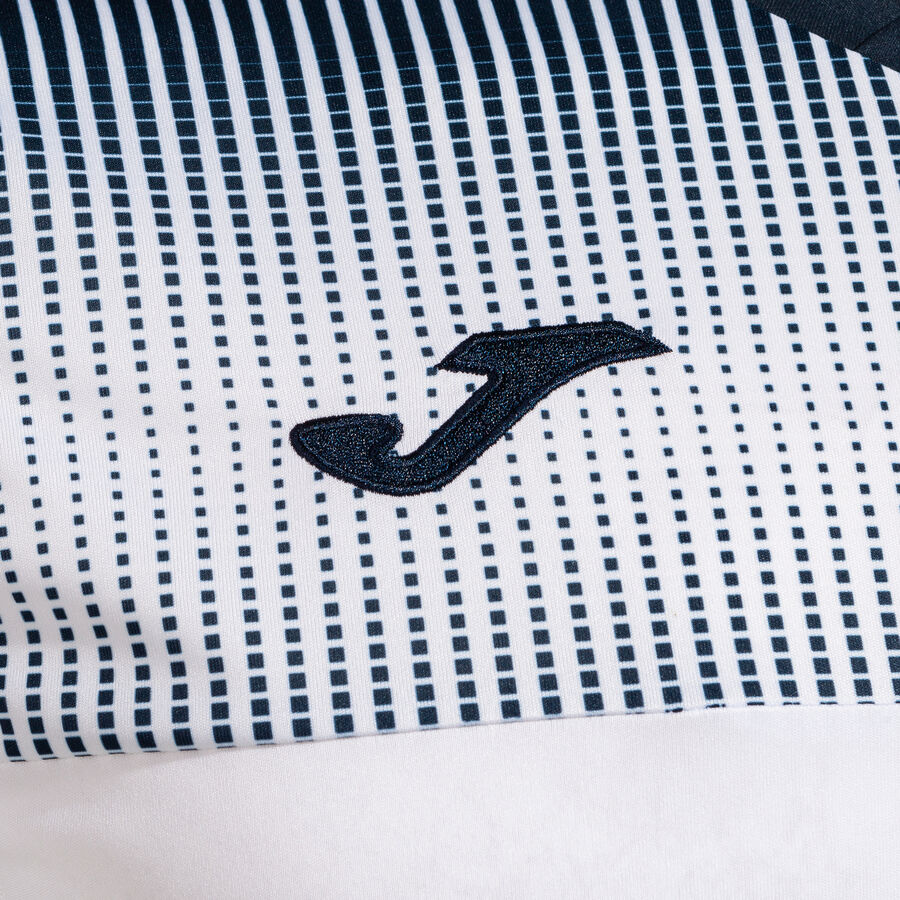 TSHIRT JOMA ECO SUPERNOVA HOMME BLANC BLEU MARINE