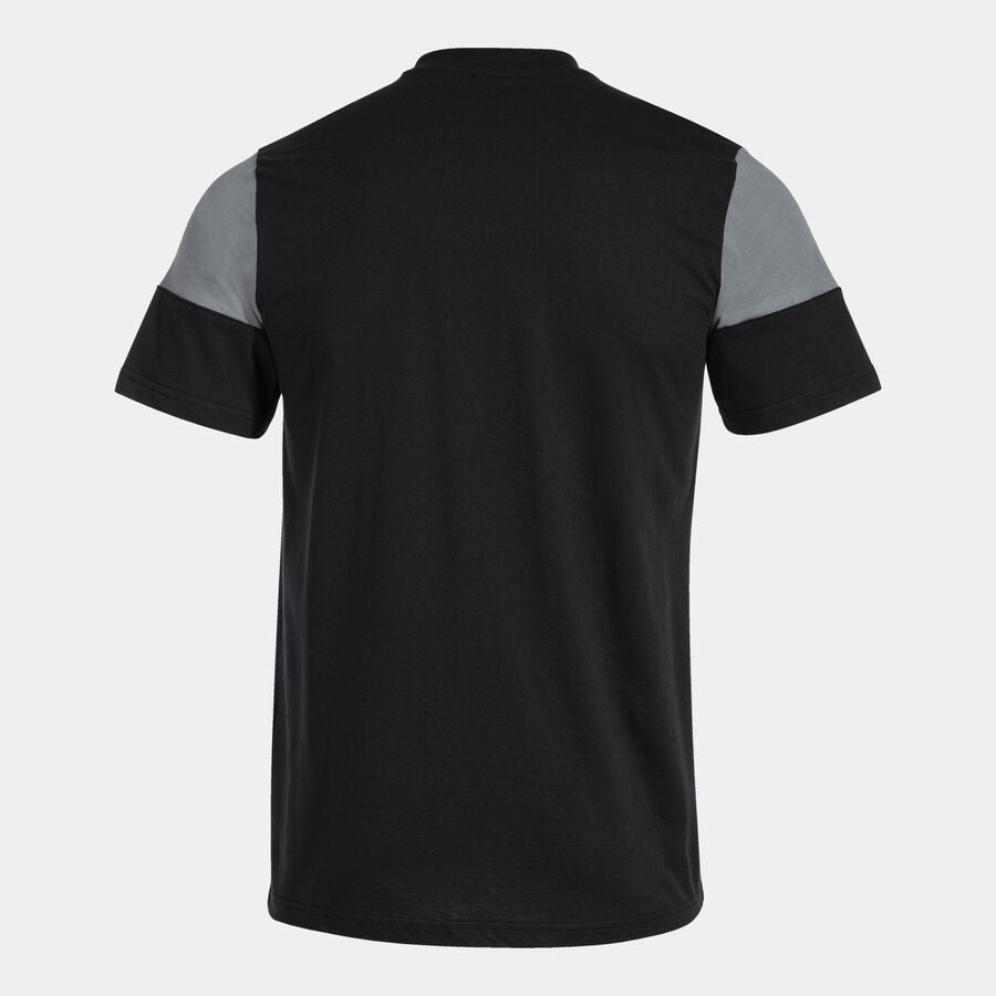 TSHIRT JOMA CREW V COTON Homme NOIR GRIS