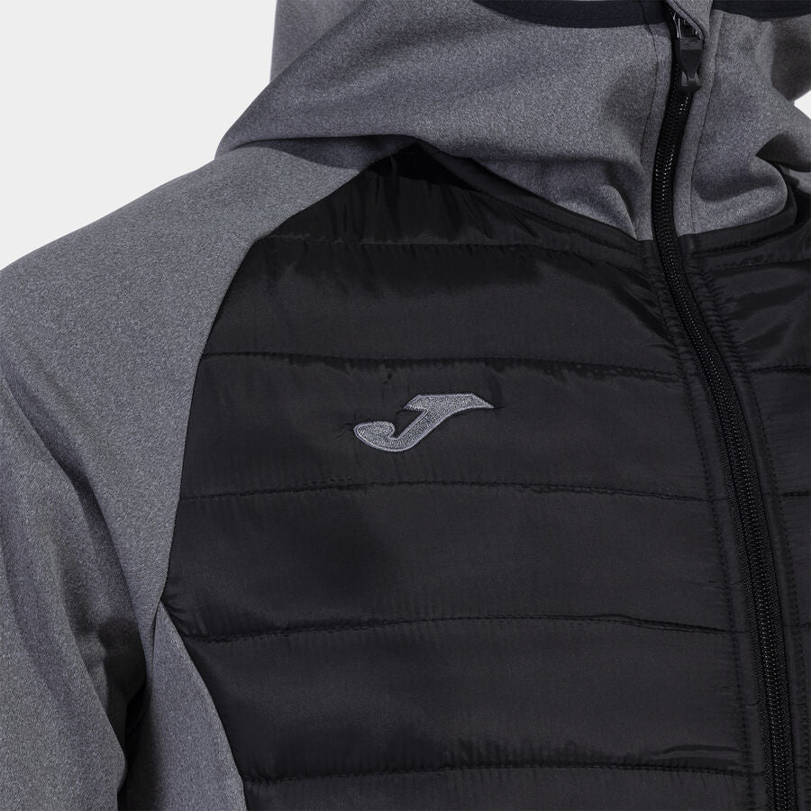 DOUDOUNE JOMA  BERNA III SOFT SHELL HOMME GRIS NOIR