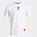 TSHIRT JOMA STEP HOMME Coton BLANC