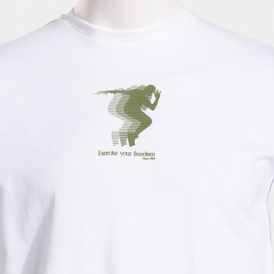 TSHIRT JOMA STEP HOMME Coton BLANC