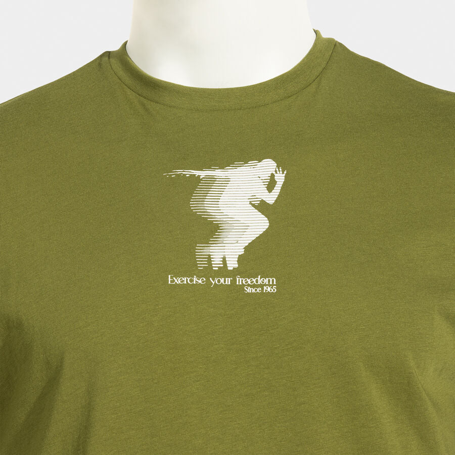 TSHIRT JOMA STEP HOMME Coton VERT