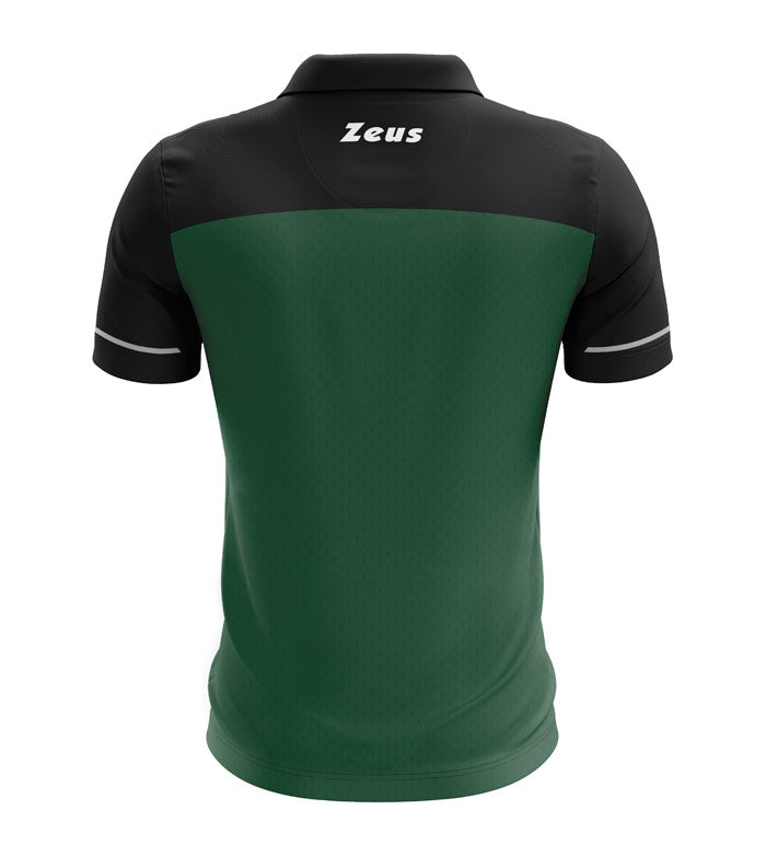 POLO ZEUS BIKOLOR MEN VERT MILITAIRE