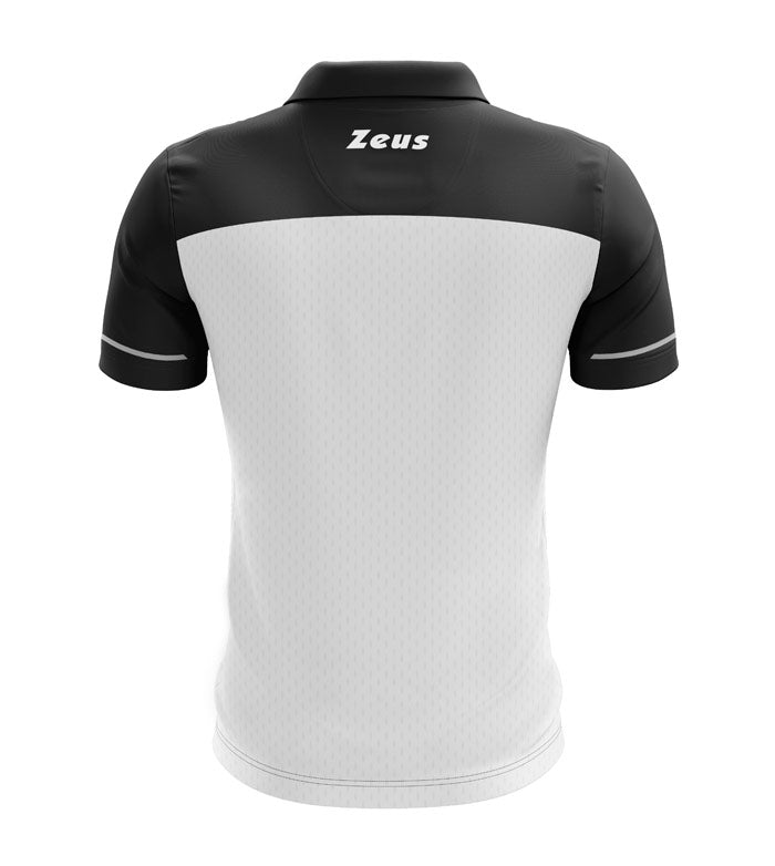 POLO ZEUS BIKOLOR MEN BLANC/NOIR