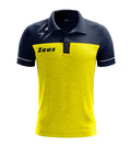 POLO ZEUS BIKOLOR MEN JAUNE/BLEU MARINE