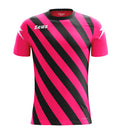 TSHIRT ZEUS ZIP FUSCIA/NOIR