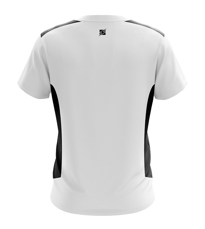 TSHIRT ZEUS START MEN BLANC/NOIR