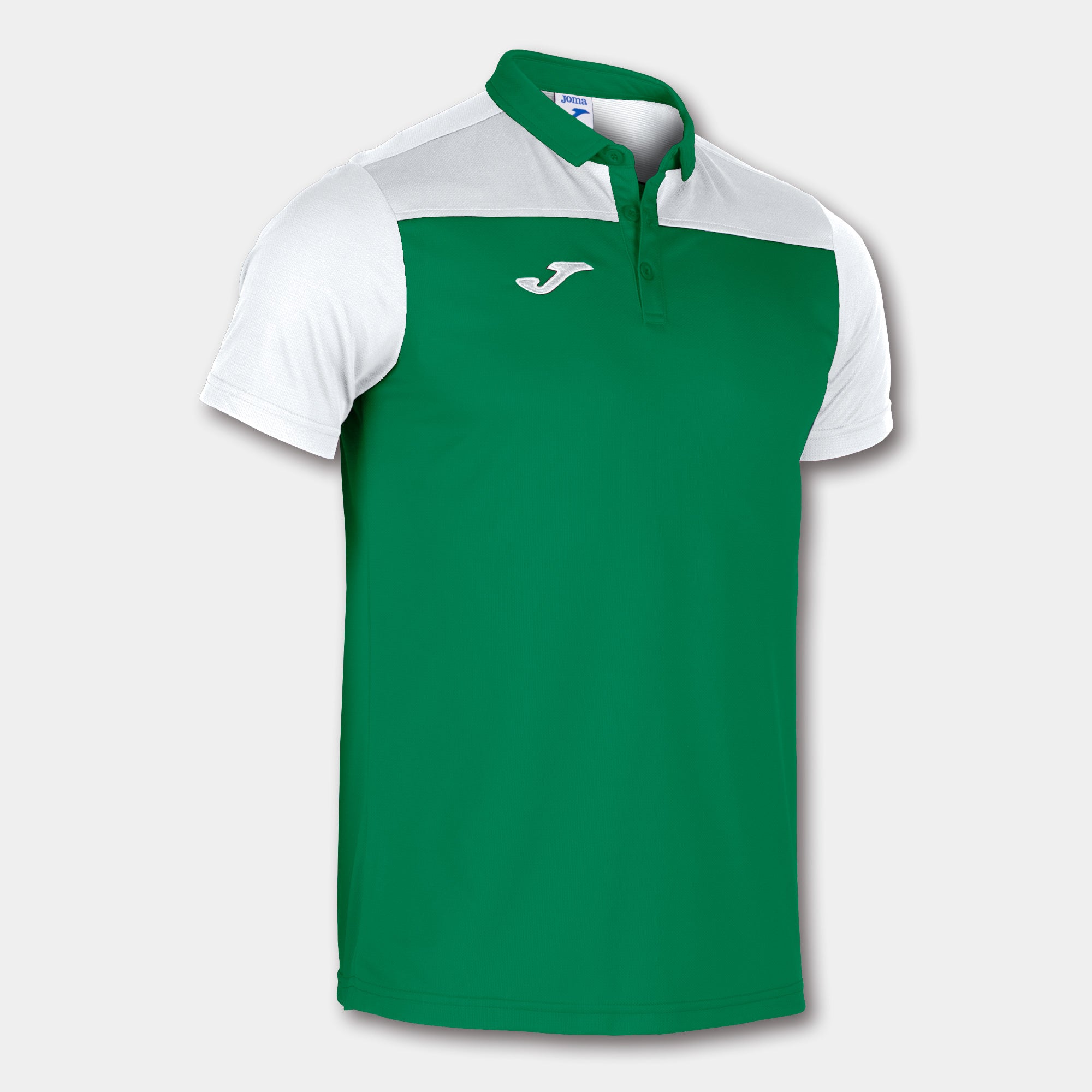 POLO JOMA HOBBY II MEN VERT/BLANC
