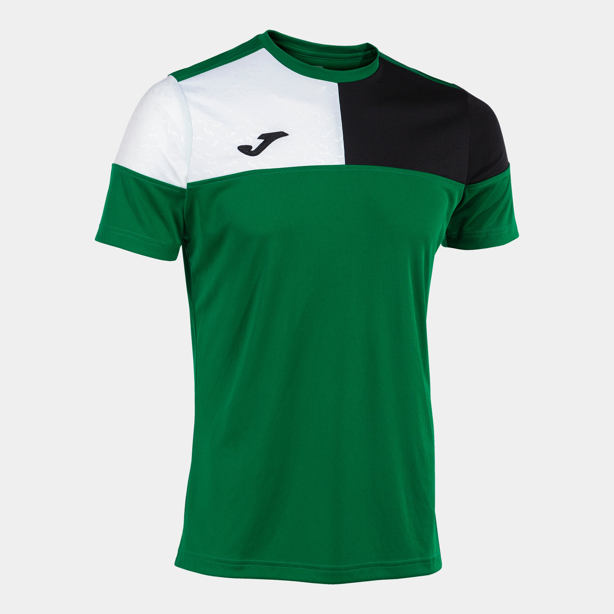 TSHIRT JOMA CREW V MEN VERT/NOIR