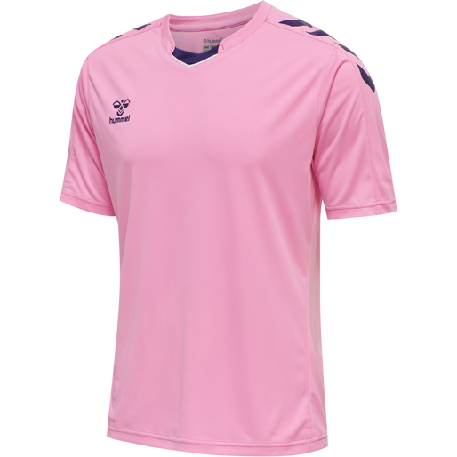 TSHIRT HUMMEL hmlCORE XK POLY JERSEY S/S ROSE
