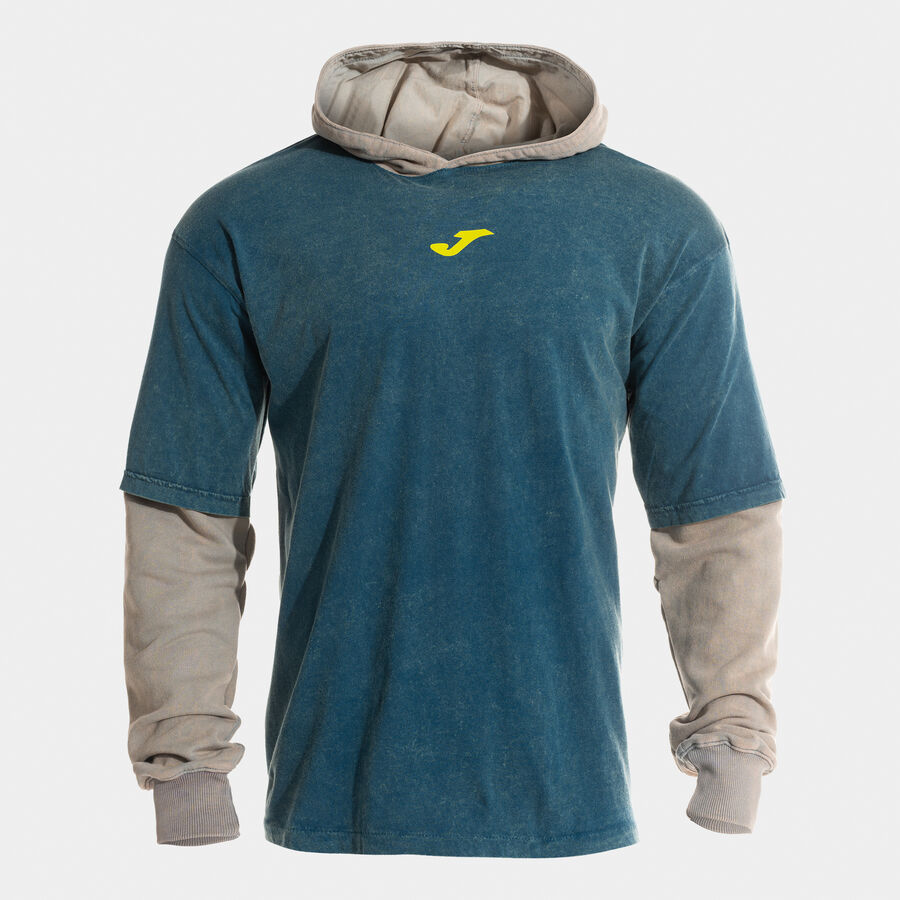 Sweat à capuche JOMA Mimetic unisexe BLEU GRIS