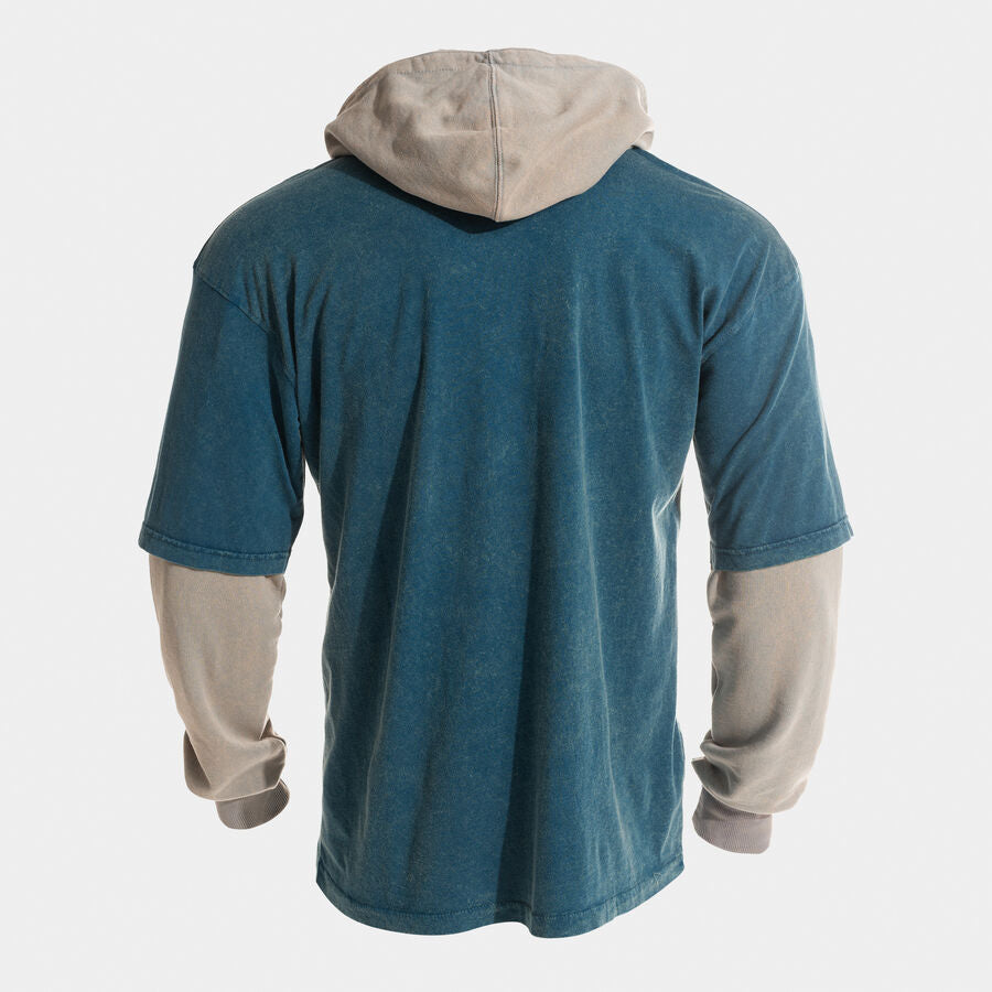 Sweat à capuche JOMA Mimetic unisexe BLEU GRIS