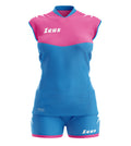 ENSEMBLE VOLLEYBALL ZEUS SARA FEMME BLEU/ROSE FLUO