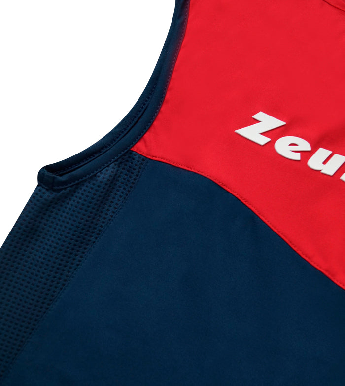 ENSEMBLE VOLLEYBALL ZEUS SARA FEMME BLEU MARINE/ROUGE