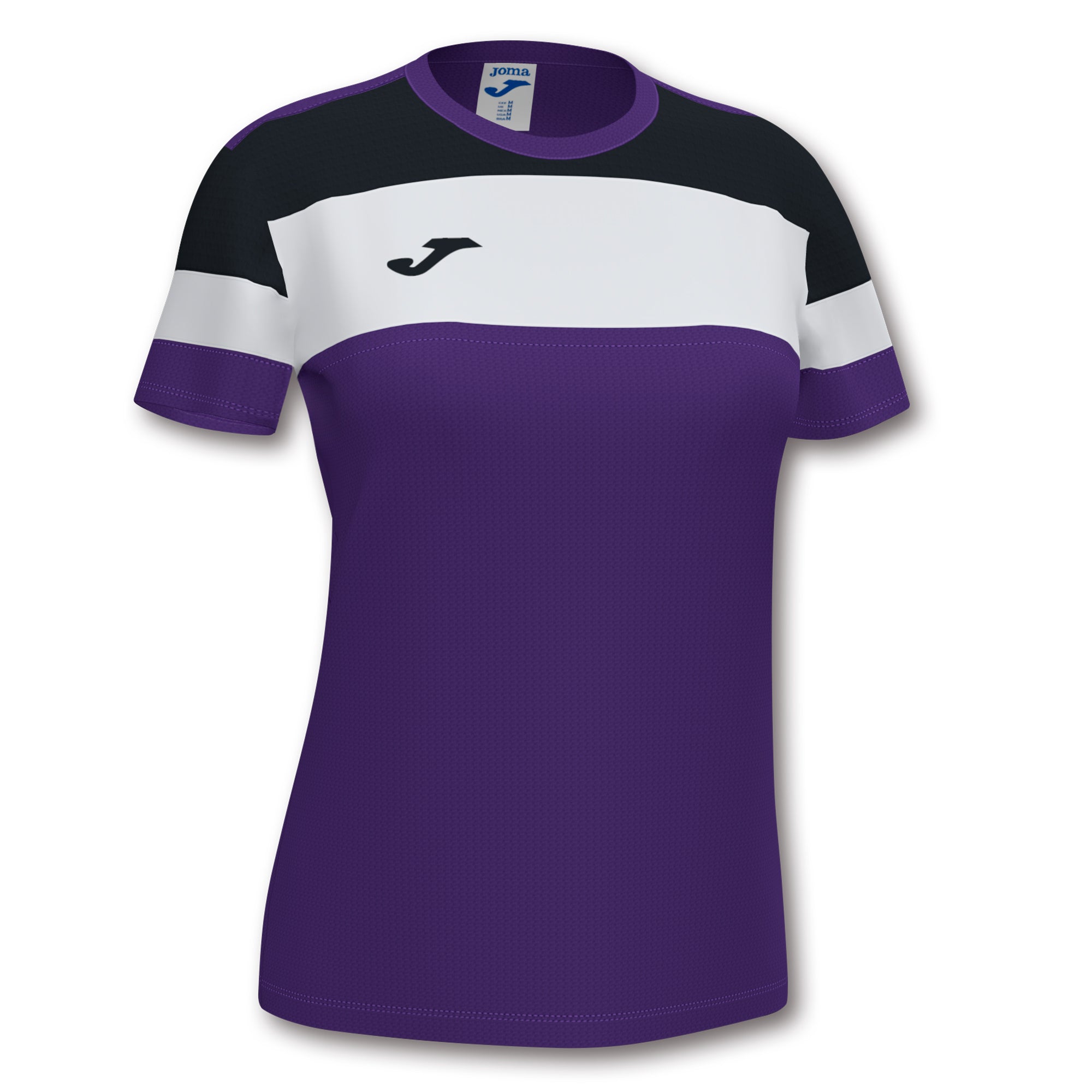 TSHIRT JOMA Coton Crew IV FEMME VIOLET