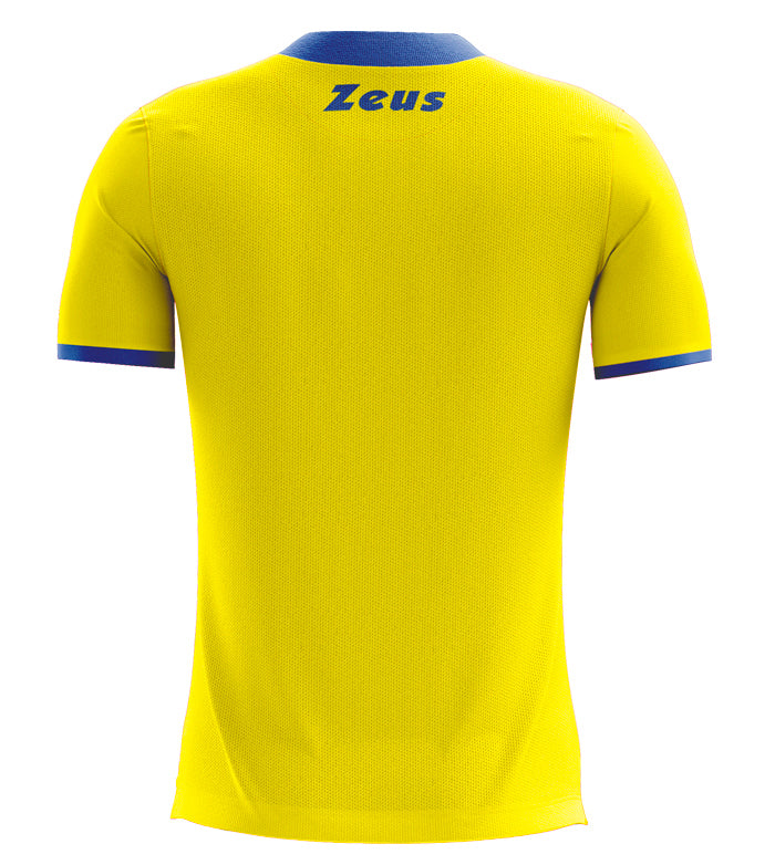 TSHIRT ZEUS MIDA JAUNE/BLEU