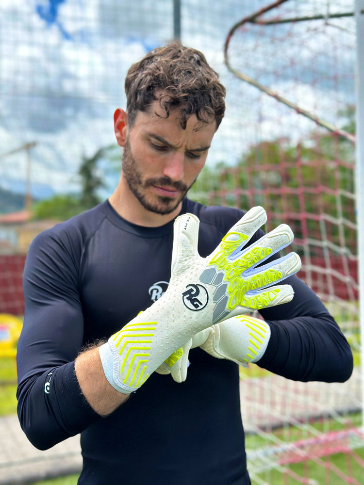 GANTS DE GARDIEN RG - Aversa Blanc