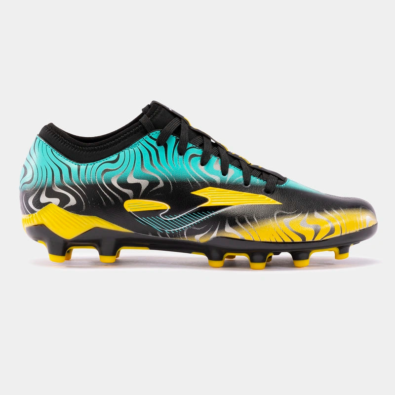 Chaussures football JOMA Evolution Noir Or