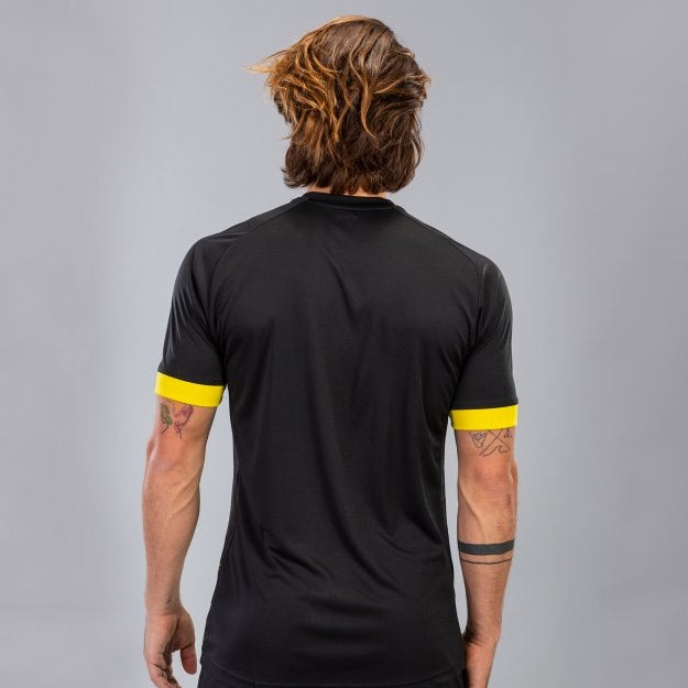 TSHIRT JOMA SUPERNOVA HOMME JAUNE NOIR