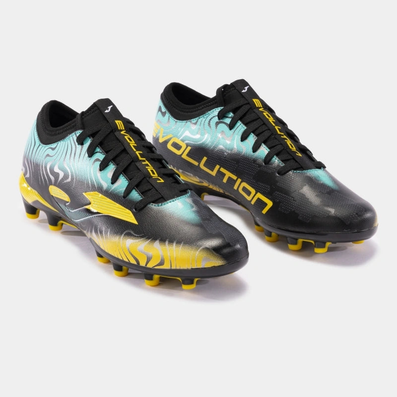 Chaussures football JOMA Evolution Noir Or