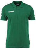 POLO HUMMEL CORE COTON VERT
