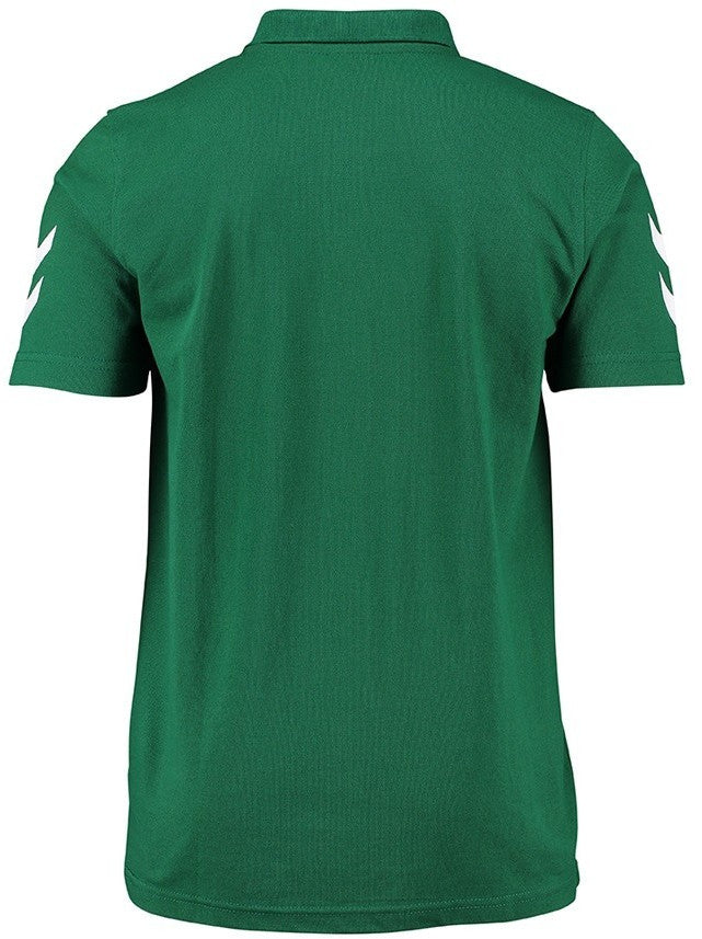 POLO HUMMEL CORE COTON VERT
