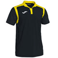 POLO JOMA CHAMPION V HOMME NOIR/JAUNE