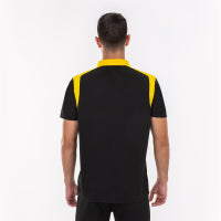 POLO JOMA CHAMPION V HOMME NOIR/JAUNE