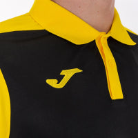 POLO JOMA CHAMPION V HOMME NOIR/JAUNE