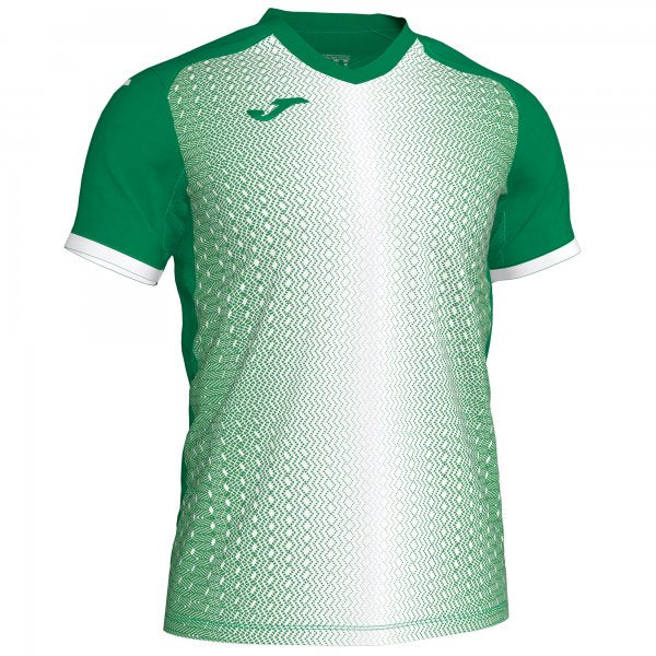 TSHIRT JOMA SUPERNOVA HOMME VERT BLANC
