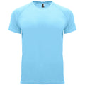 TSHIRT TECHNIQUE ROLY Bleu ciel
