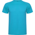 TSHIRT TECHNIQUE ROLY Bleu turquoise