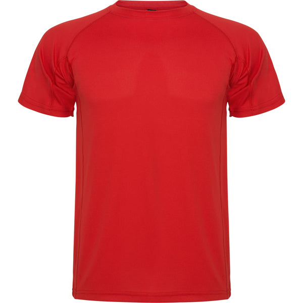 TSHIRT TECHNIQUE ROLY Rouge