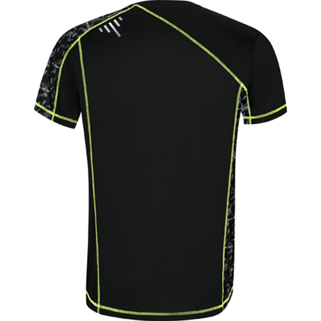 TSHIRT TECHNIQUE ROLY SOCHI RUNNING NOIR